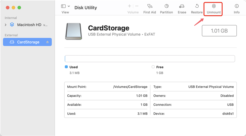 cannot delete files from SD card on Mac