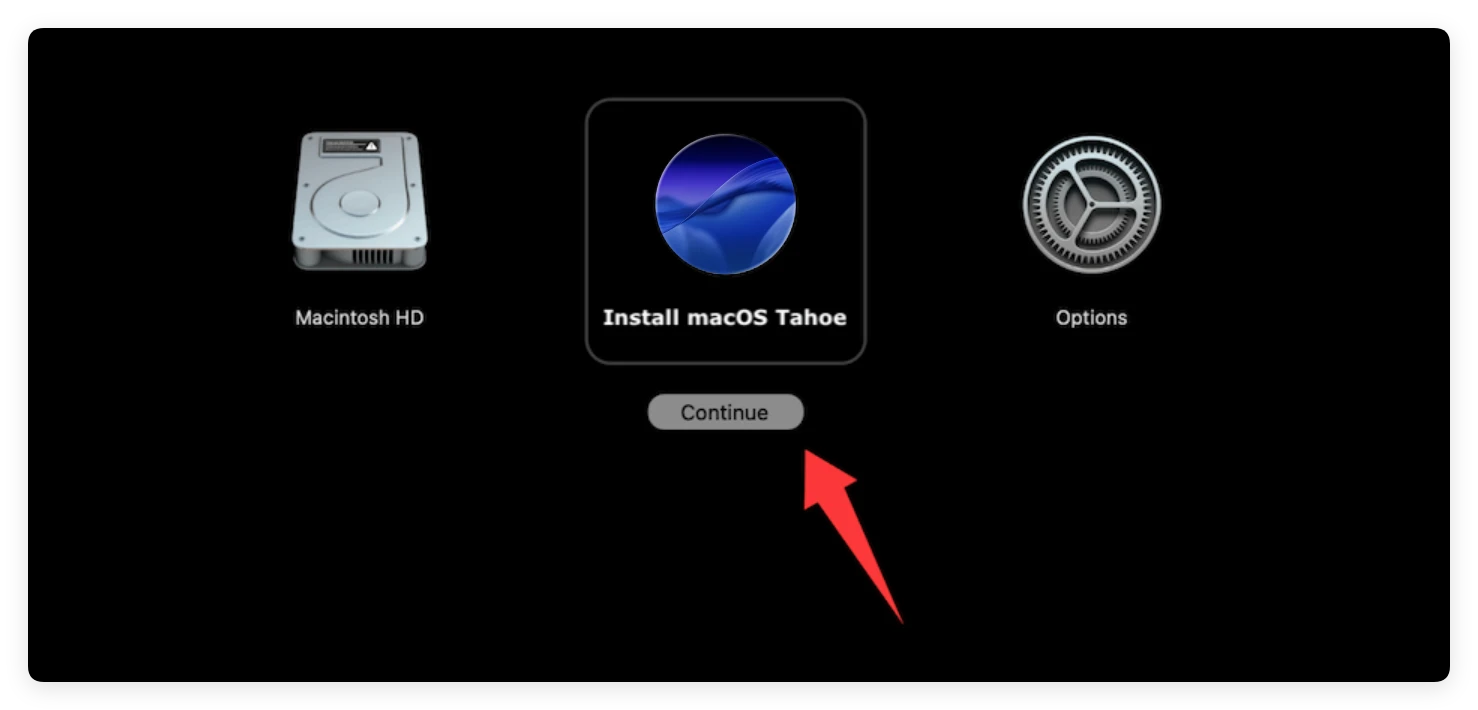 how to downgrade from macOS 27 golden gate to macOS 26 tahoe