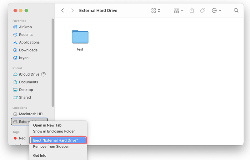 Safely Eject an External Hard Drive on Mac