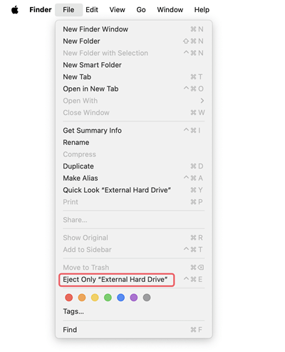 Safely Eject an External Hard Drive on Mac