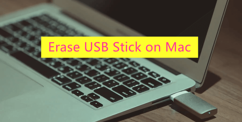 Permanently Erase Data from USB Stick on Mac