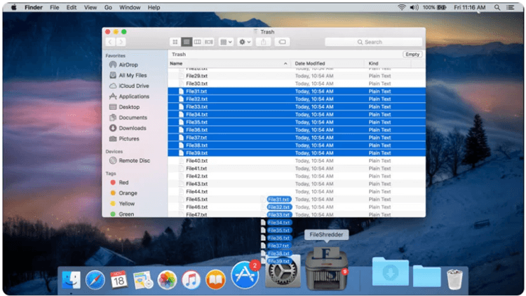VoidTech File Eraser - Mac File Shredder