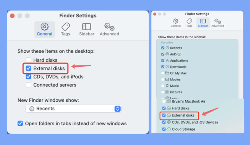Fix External Storage Device Not Showing/Not Detected/Not Recognized on Mac