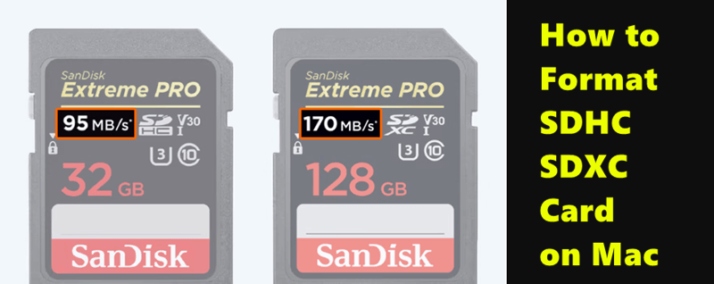 Format SDHC/SDXC Card on Mac