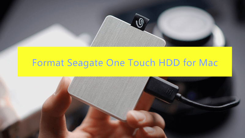 Format Seagate One Touch HDD on Mac