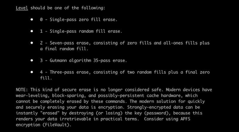 wipe SanDisk USB drive on Mac