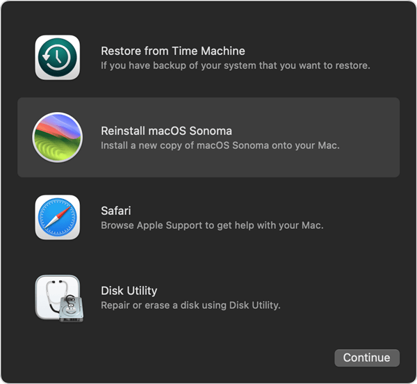 unformat Mac hard drive with Time Machine