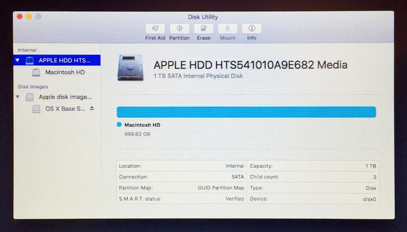factory reset Mac OSX 10.11 El Capitan