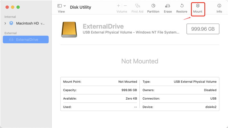 Fix WD My Passport Not Mounting on Mac