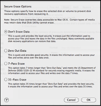 wipe all Mac data under OS X 10.7 Lion