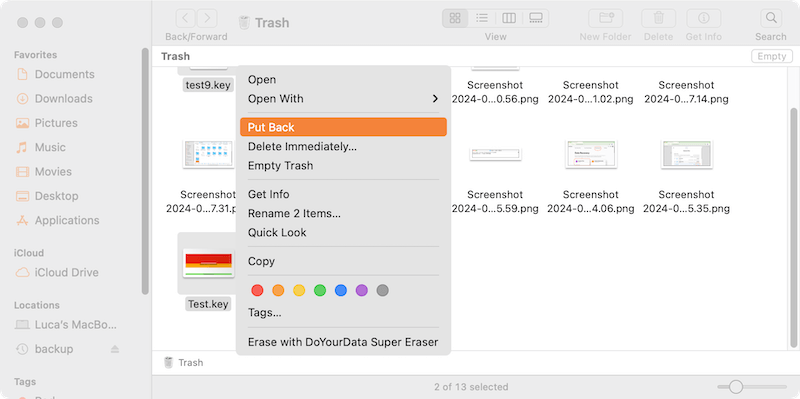 MacBook Air data recovery