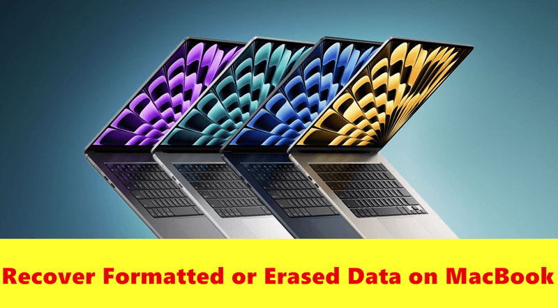 Recover formatted data on Mac.