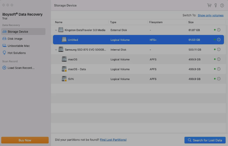 Apple file system data recovery freeware