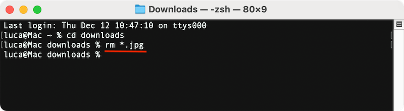 Use Terminal to Delete Files/Folders on Mac