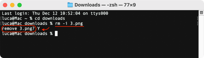 Use Terminal to Delete Files/Folders on Mac