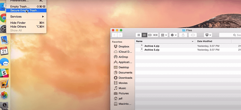 wipe digital data on Mac