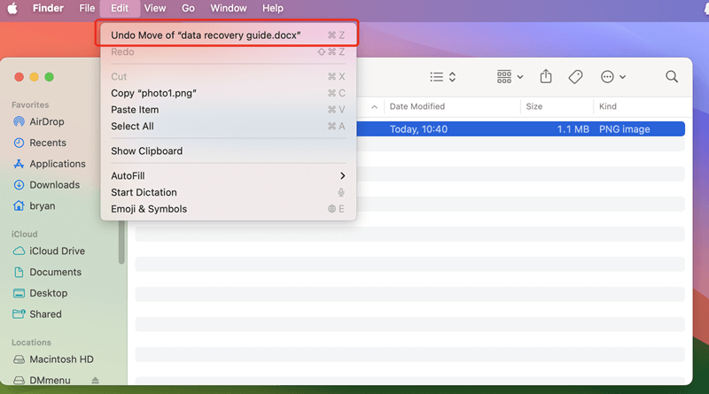 recover deleted files on Mac
