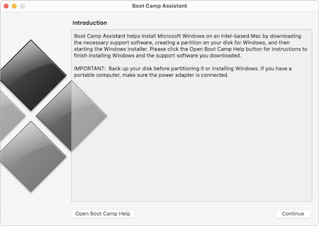 how to use Boot Camp Assistant on Mac