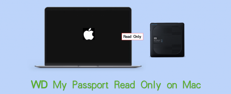 WD My Passport is ready-only on Mac