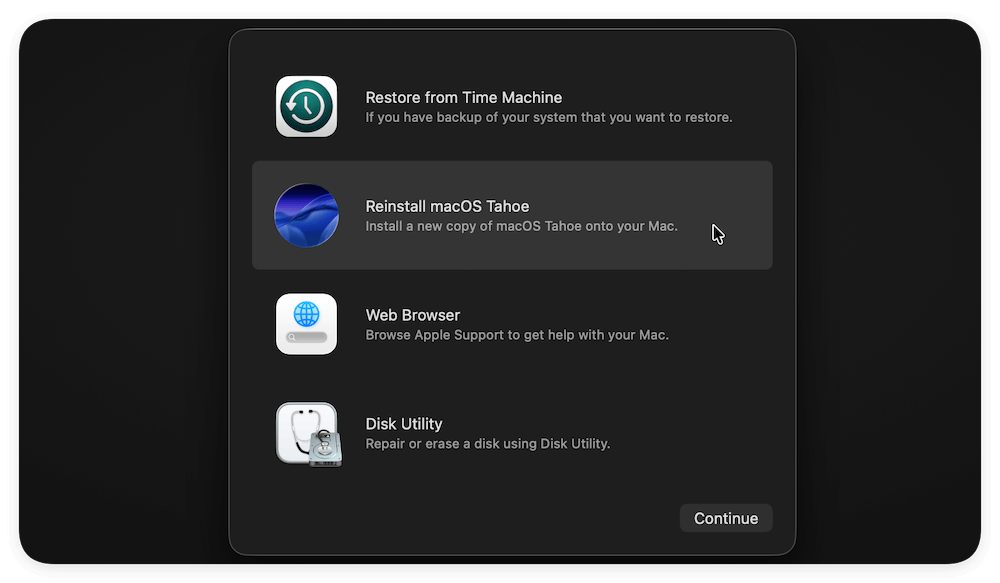 wipe data on M5 chip Mac