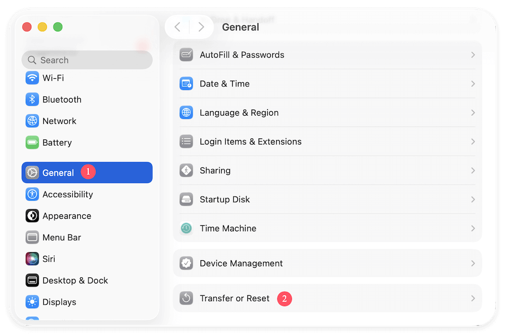 wipe data on M5 chip Mac
