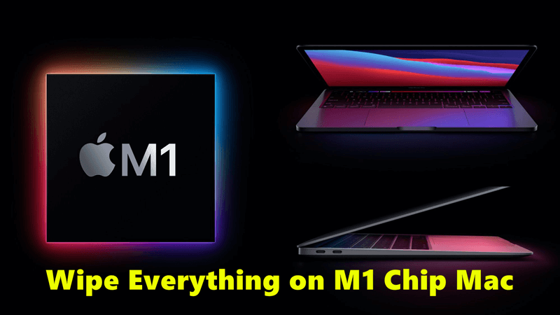 permanently wipe data on M1 Mac