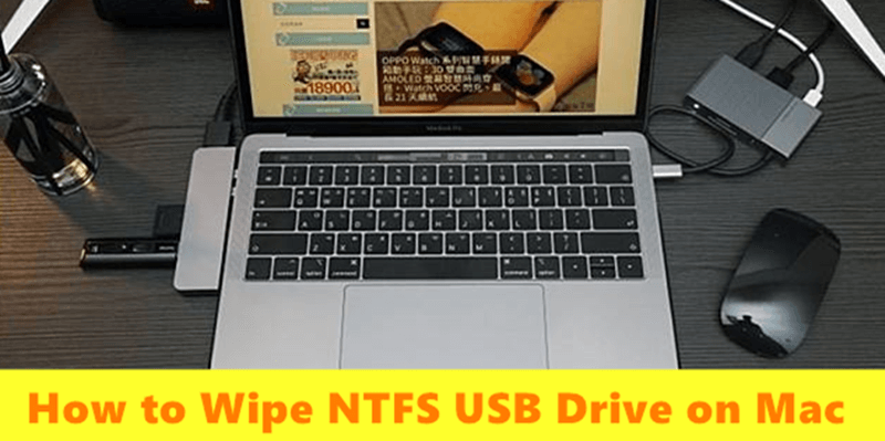 wipe NTFS USB drive on Mac