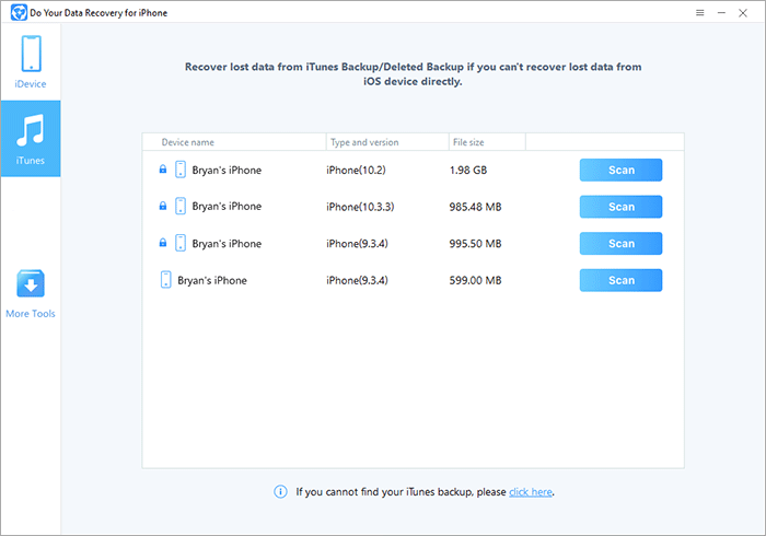 recover lost files from iPad