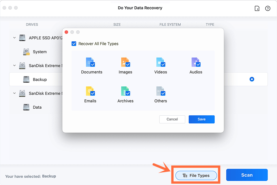 Recover Lost Data from Unmountable Hard Drive on Mac