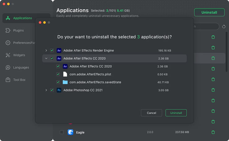 best way to uninstall applications on mac