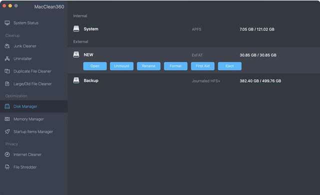 format for usb for mac