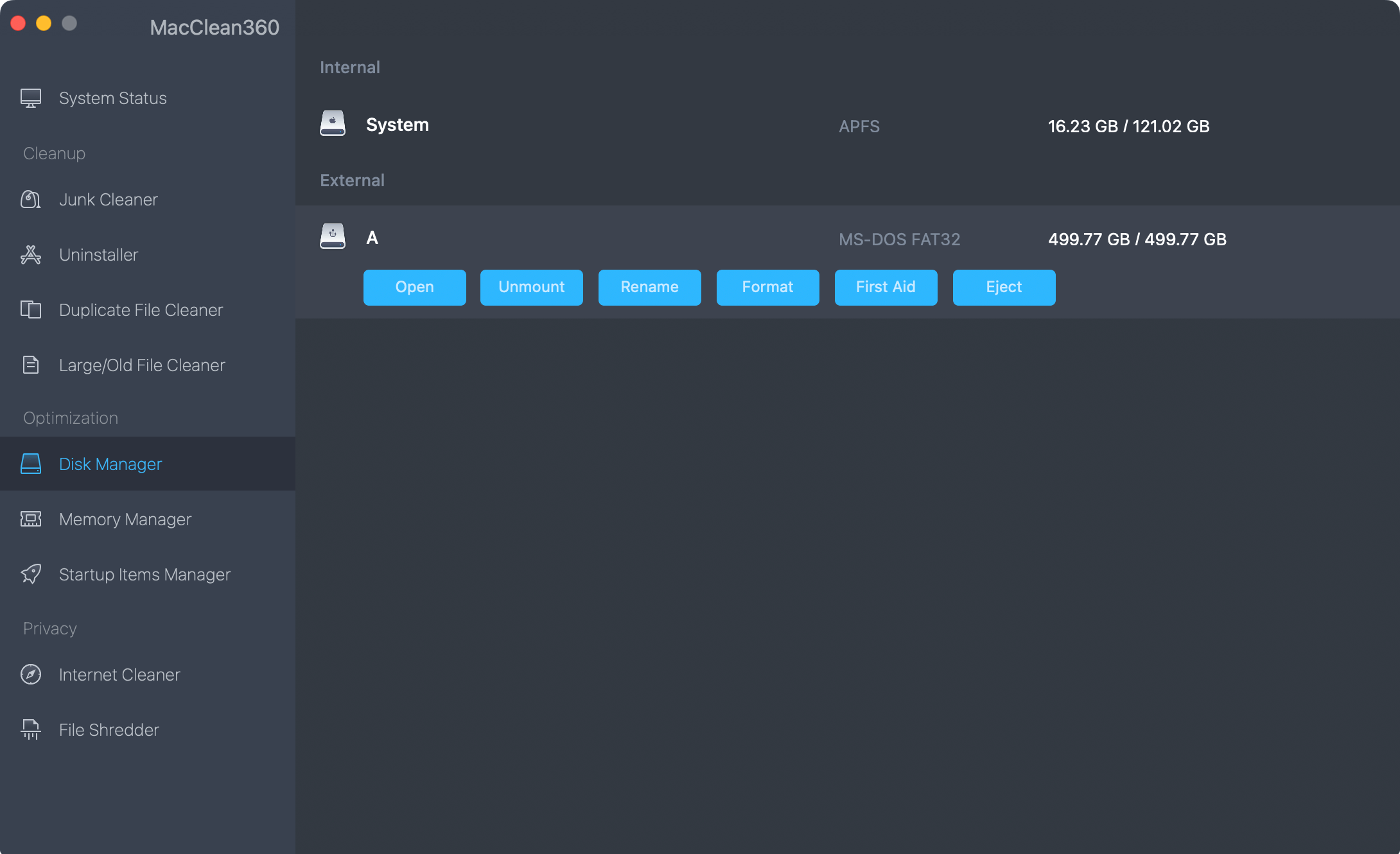 format SD/memory card under macOS Mojave