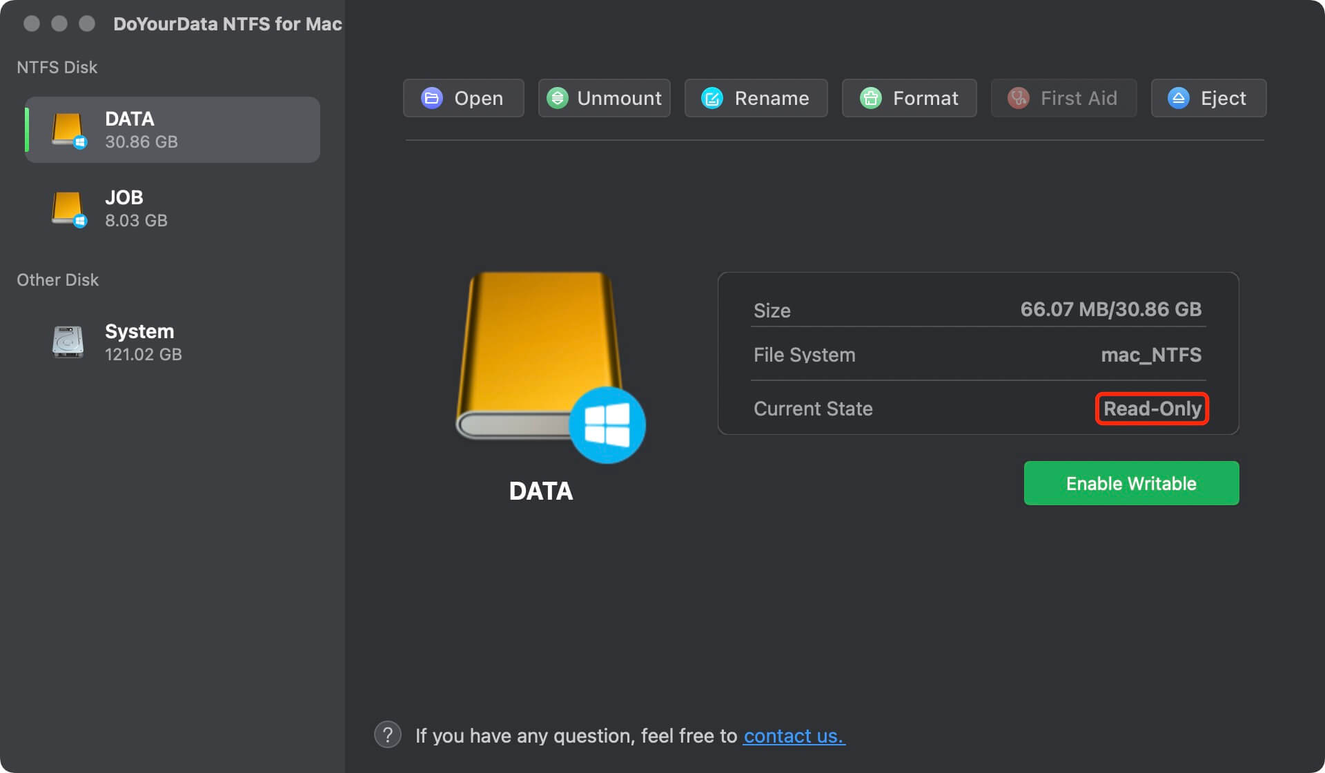 NTFS for Mac user guide