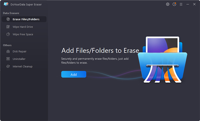 how to erase files permanently