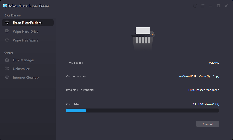 permanently delete files in Windows 11